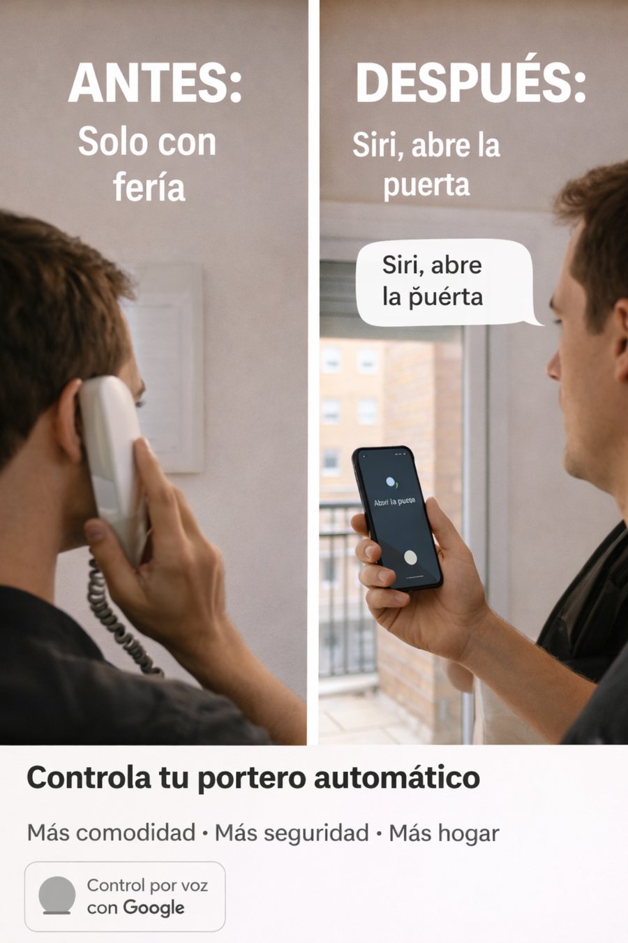 Portero automático por voz